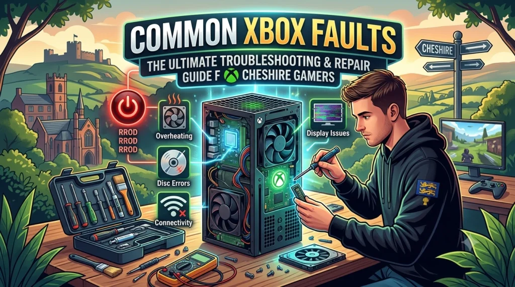 Common Xbox Faults & How to Fix Them common xbox faults the ultimate troubleshooting and repair guide for cheshire gamers